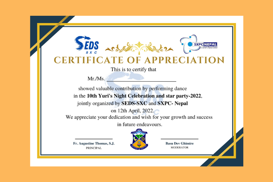 Certificate Design